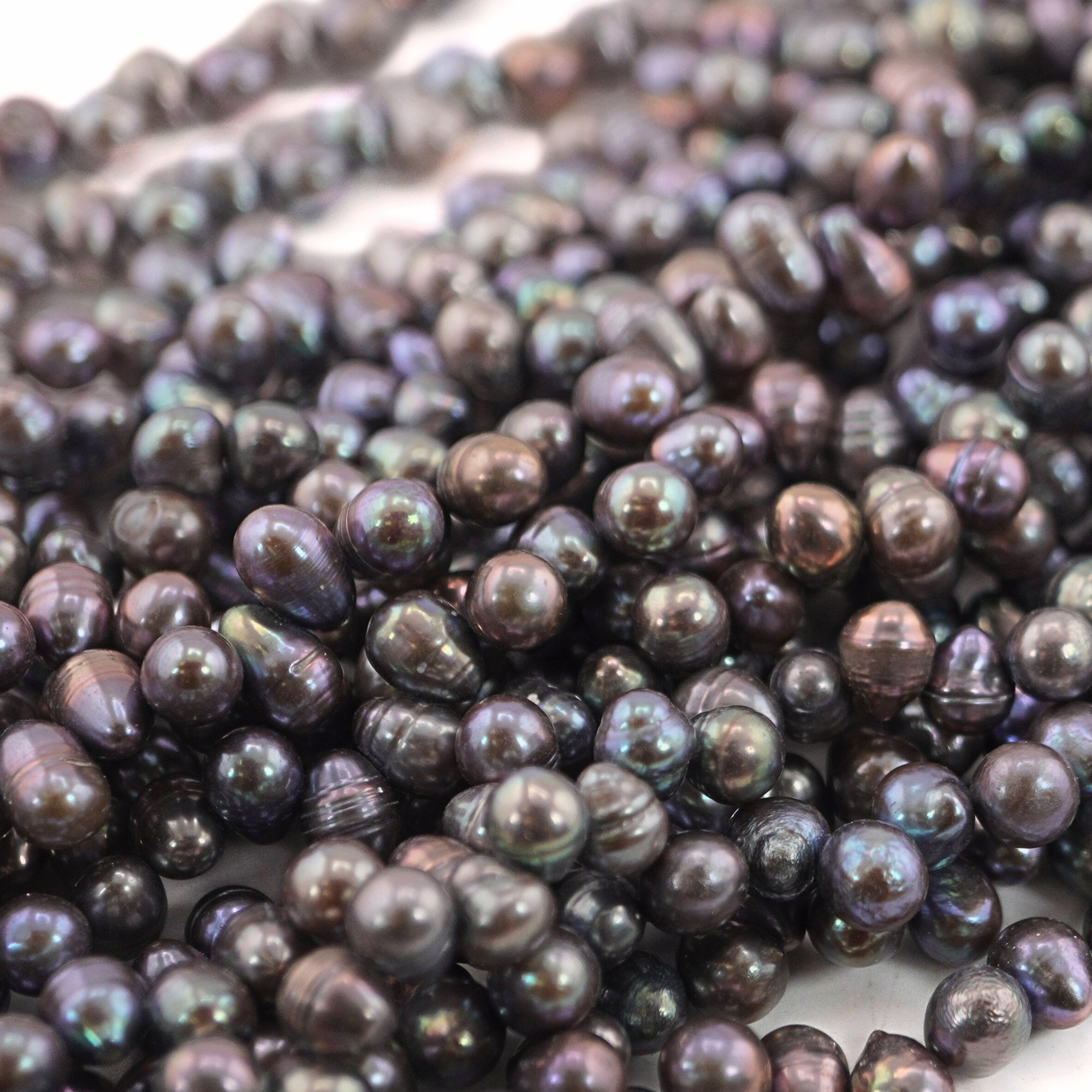 natural peacock pearls

