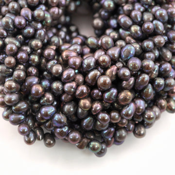 oval freshwater pearls

