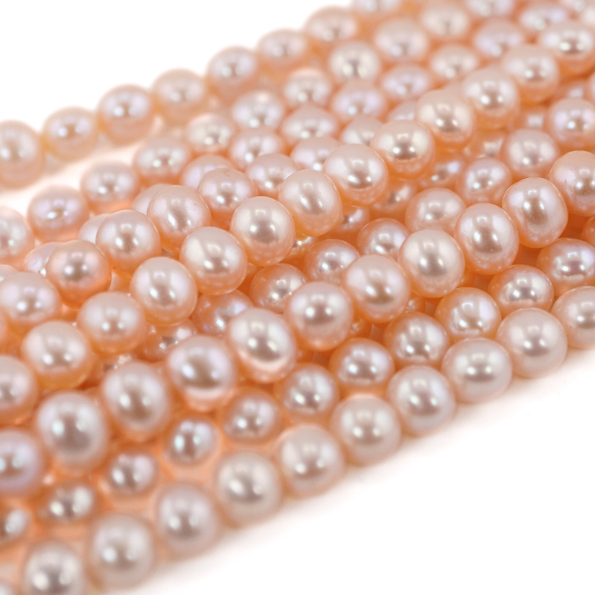 premium round pearls for DIY jewelry

