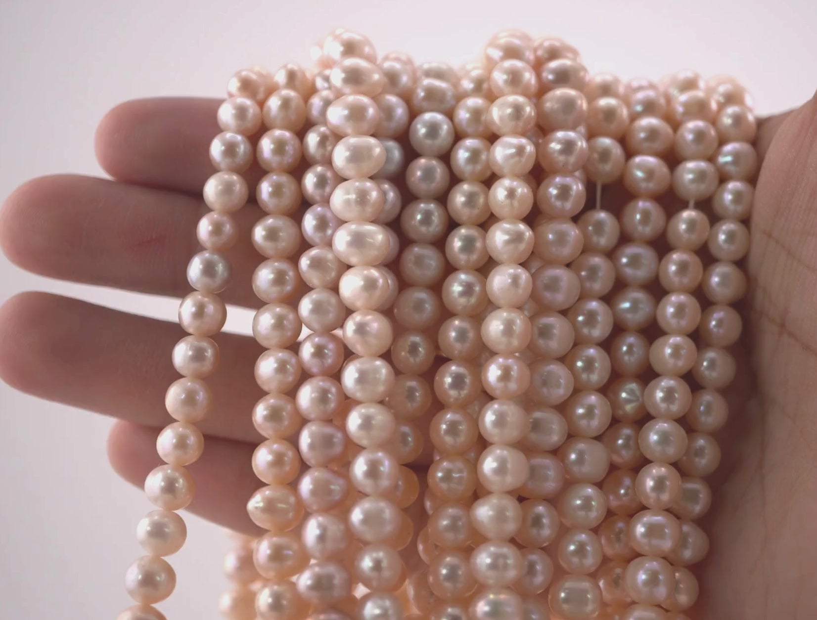  Bulk Real Freshwater Pearls 5MM