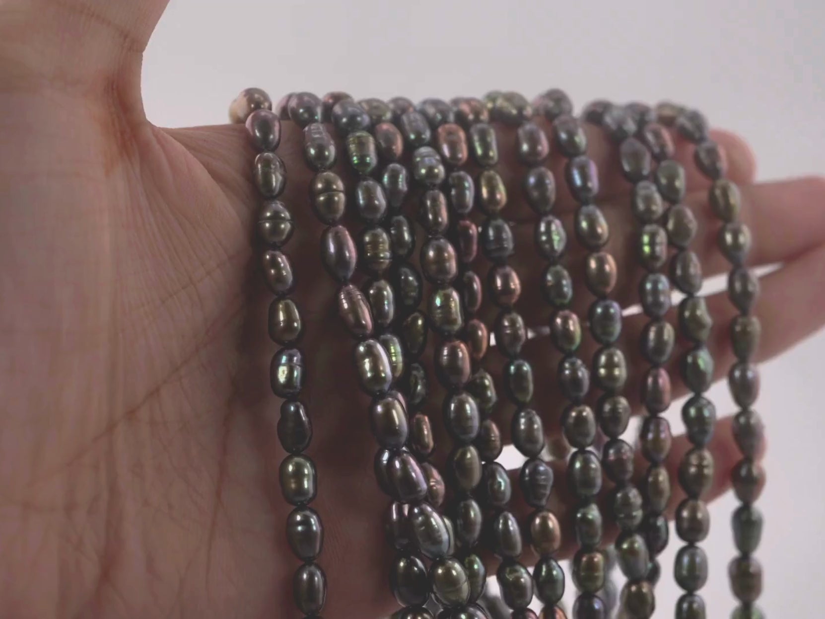 Oval beads wholesale for jewelry

