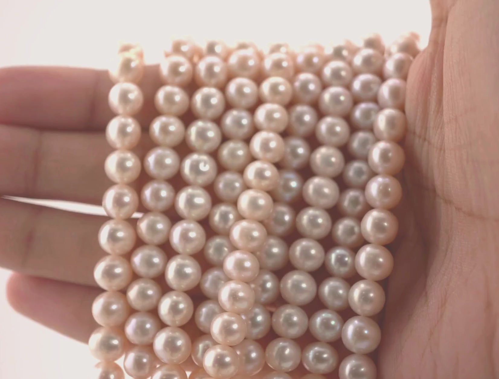 Bulk Gemstone Peach Beads for Jewelry Making