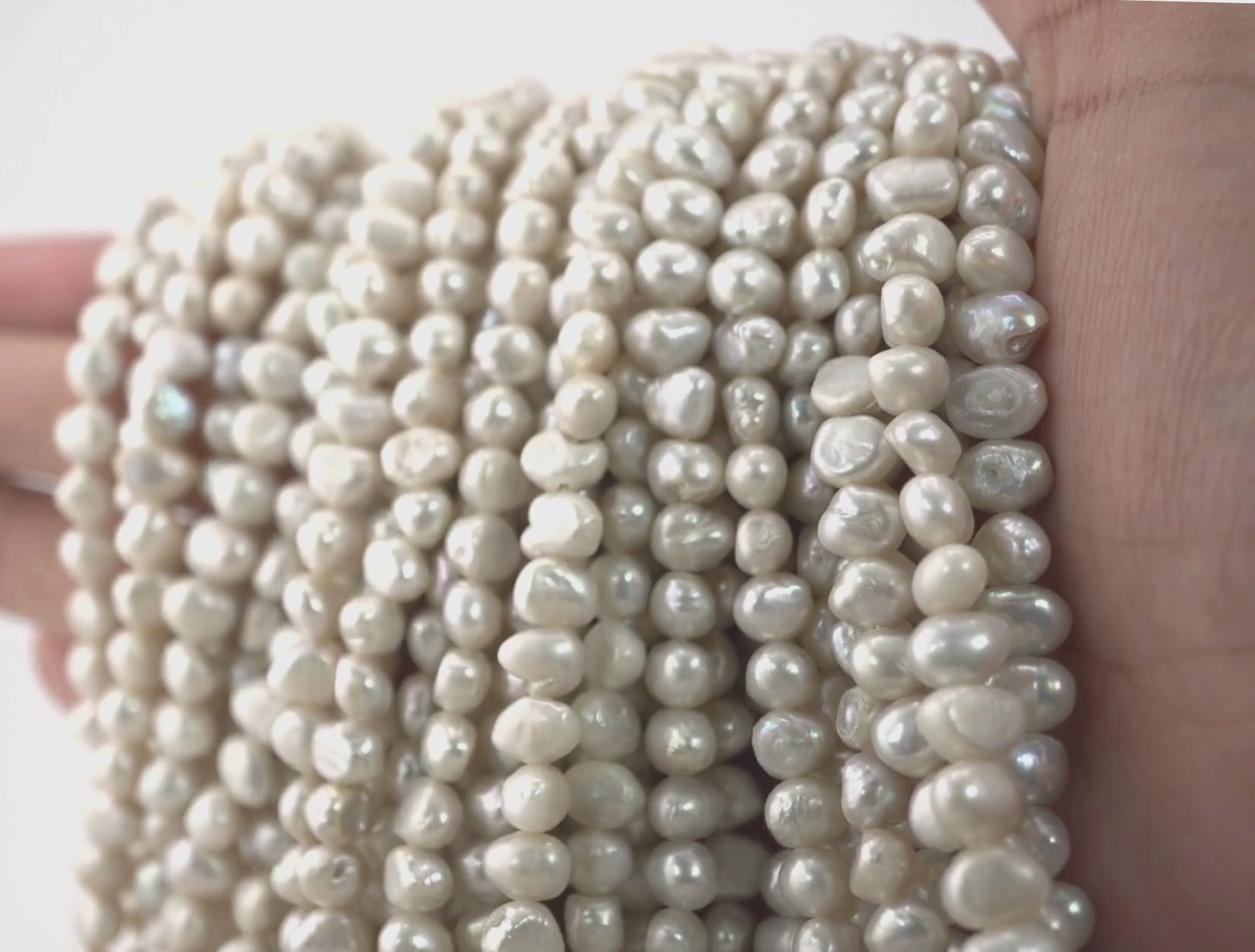 Premium Gray Baroque Pearls for Artistic Creations

