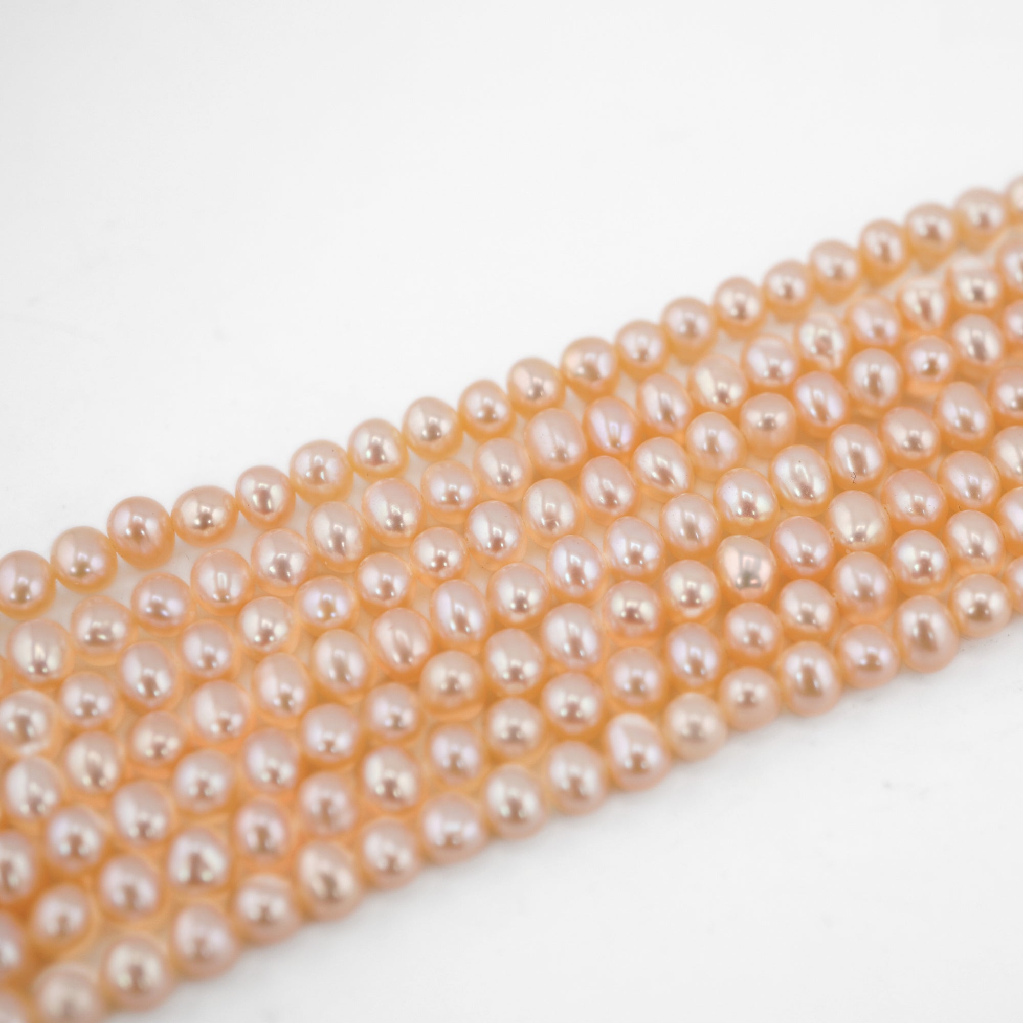 quality peach pearl beads

