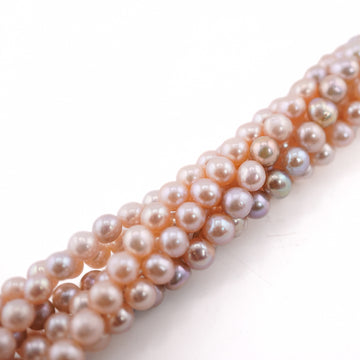 round peach beads for jewelry


