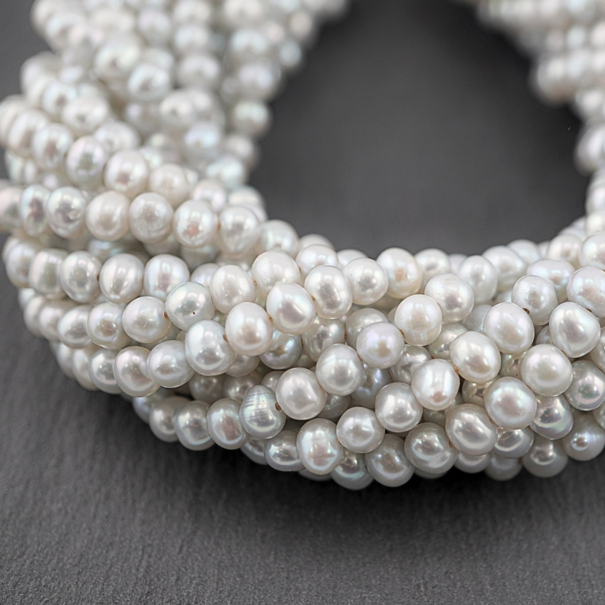 sky blue pearls for jewelry making

