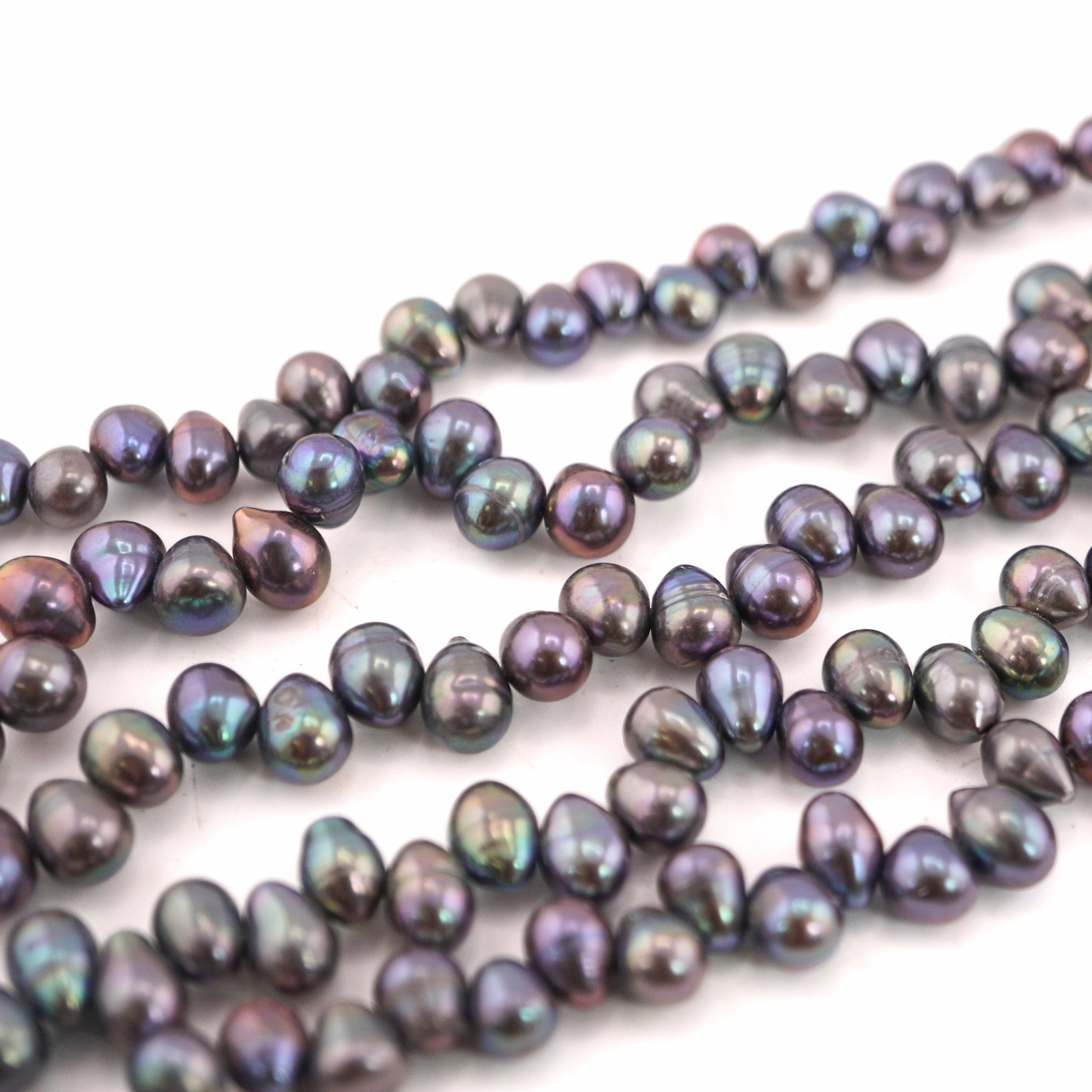 wholesale peacock freshwater pearl beads

