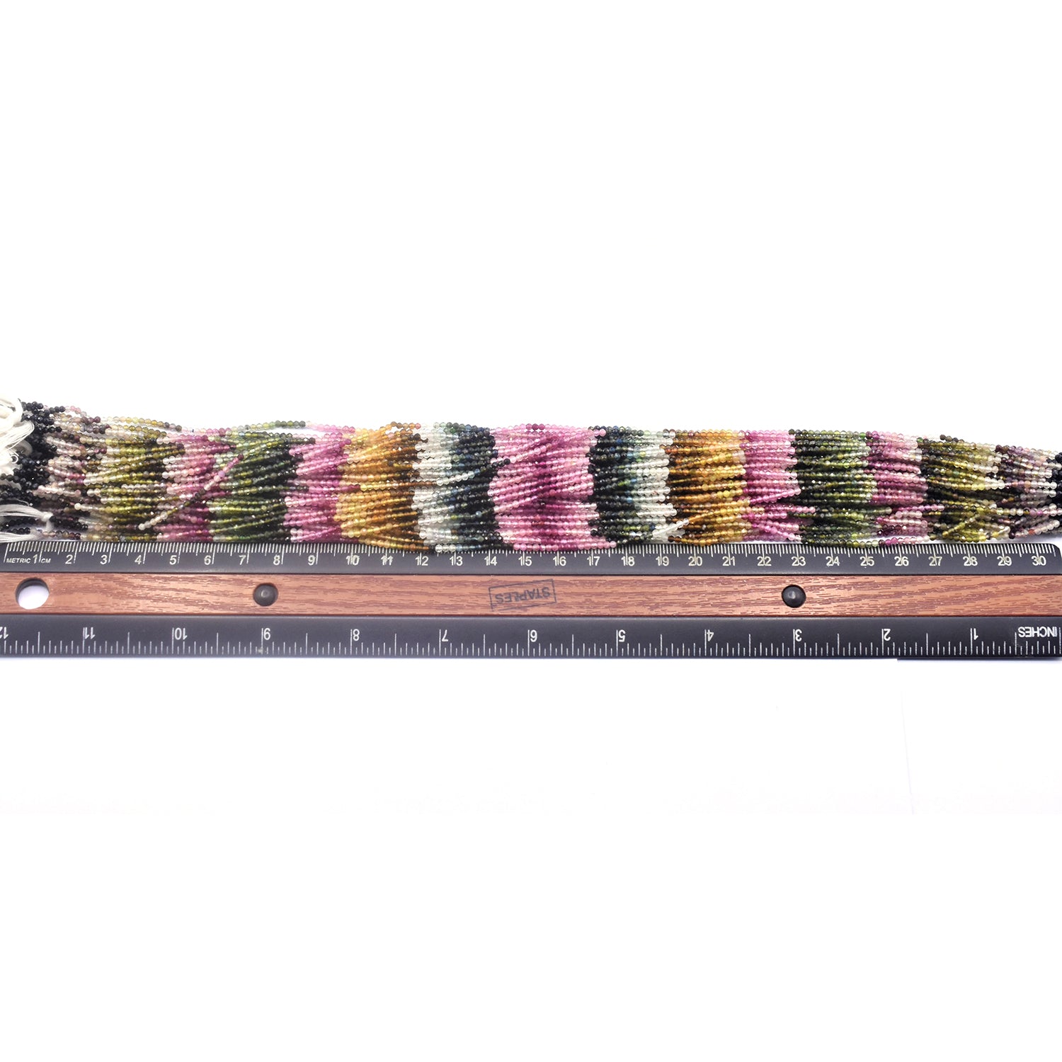 Tourmaline 2 To 3 MM Rondelle Shape Faceted Gemstone Beads Strand - Jaipur Gem Factory