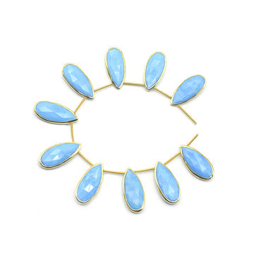 Howlite pear strand