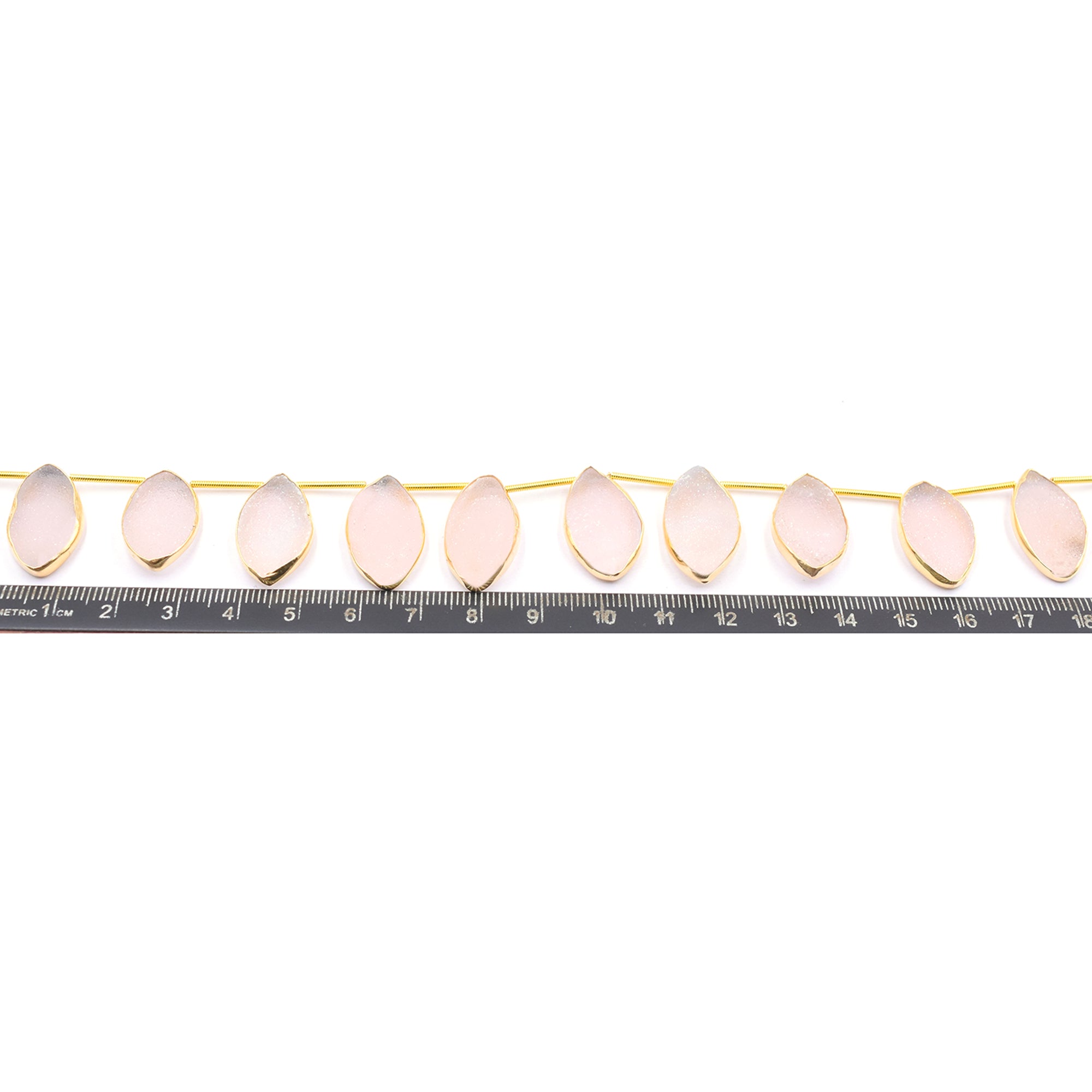 Silver Drilled Strand